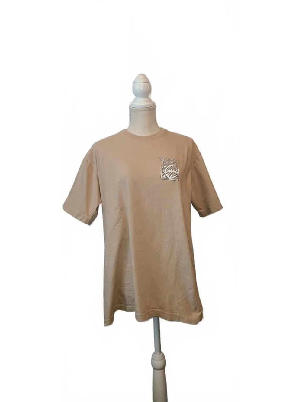 Beige 'Gatun' Graphic T-Shirt